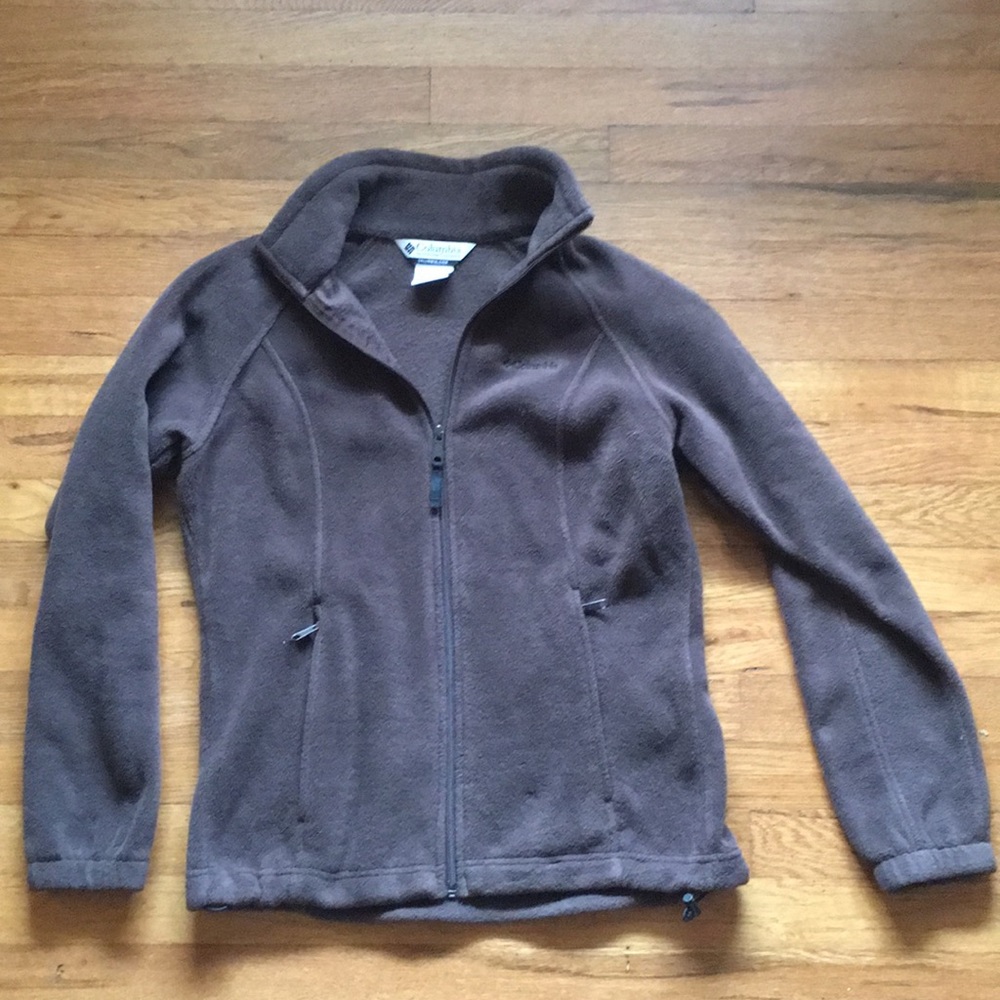 Columbia fleece full zip jacket